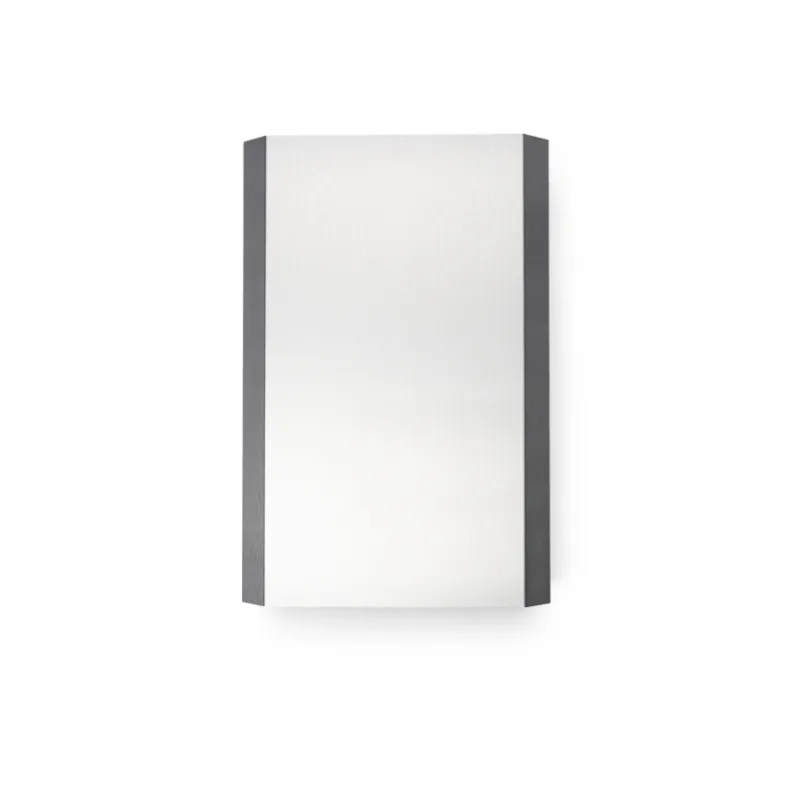 Nichba corbeille à papier, Acier inoxydable brossé, 12 L Nichba