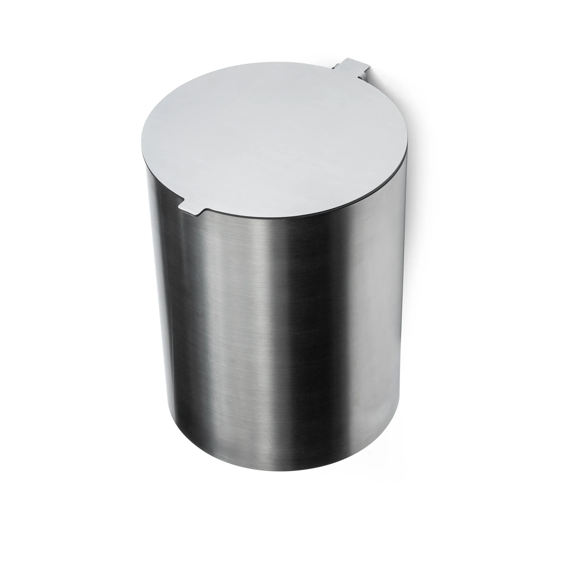 Nichba corbeille à papier de salle de bain, Acier inoxydable brossé Nichba