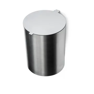 Nichba corbeille à papier de salle de bain - Acier inoxydable brossé - Nichba