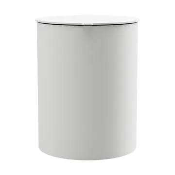Nichba corbeille à papier de salle de bain - Blanc - Nichba