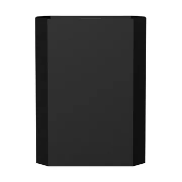 Nichba corbeille à papier - Noir, 12 L - Nichba