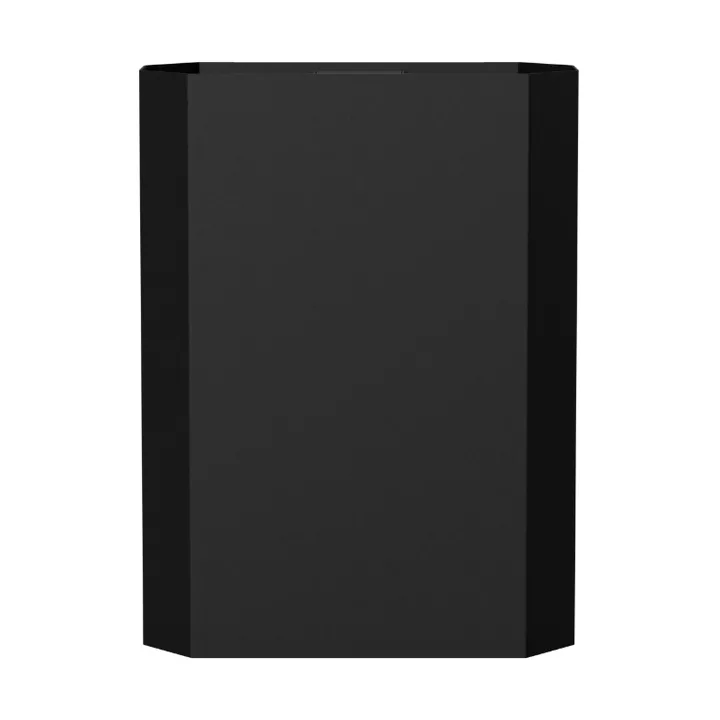 Nichba corbeille à papier - Noir, 12 L - Nichba