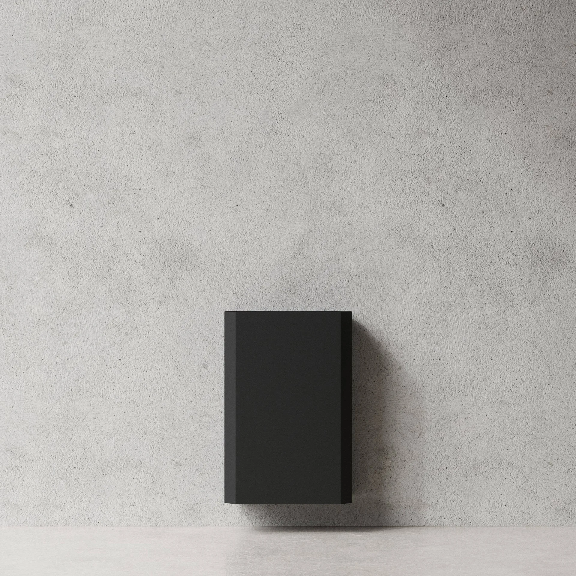 Nichba corbeille à papier, Noir, 48 L Nichba