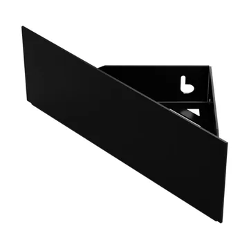 Nichba étagère de douche - Black, angle - Nichba