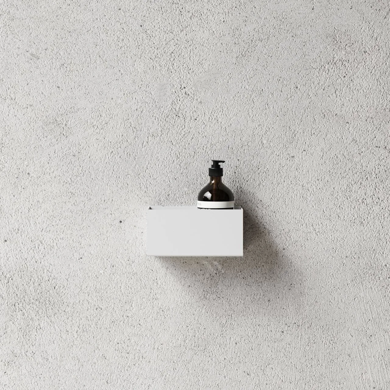 Nichba étagère de douche, Blanc, 20 cm Nichba