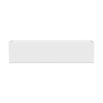 Nichba étagère de douche - Blanc, 40 cm - Nichba