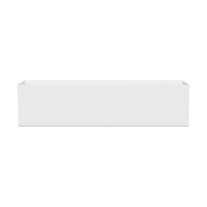 Nichba étagère de douche - Blanc, 40 cm - Nichba