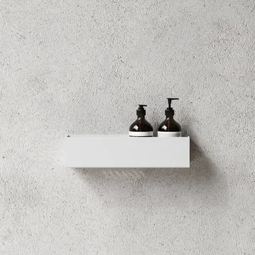 Nichba étagère de douche - Blanc, 40 cm - Nichba