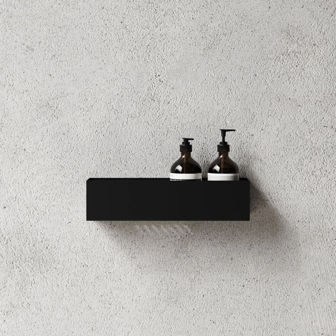 Nichba étagère de douche, Noir, 40 cm Nichba