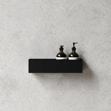 Nichba étagère de douche - Noir, 40 cm - Nichba