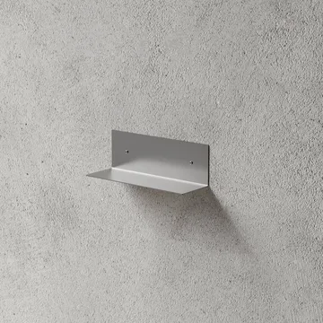 Nichba étagère de salle de bain - Acier inoxydable brossé, 30 cm - Nichba
