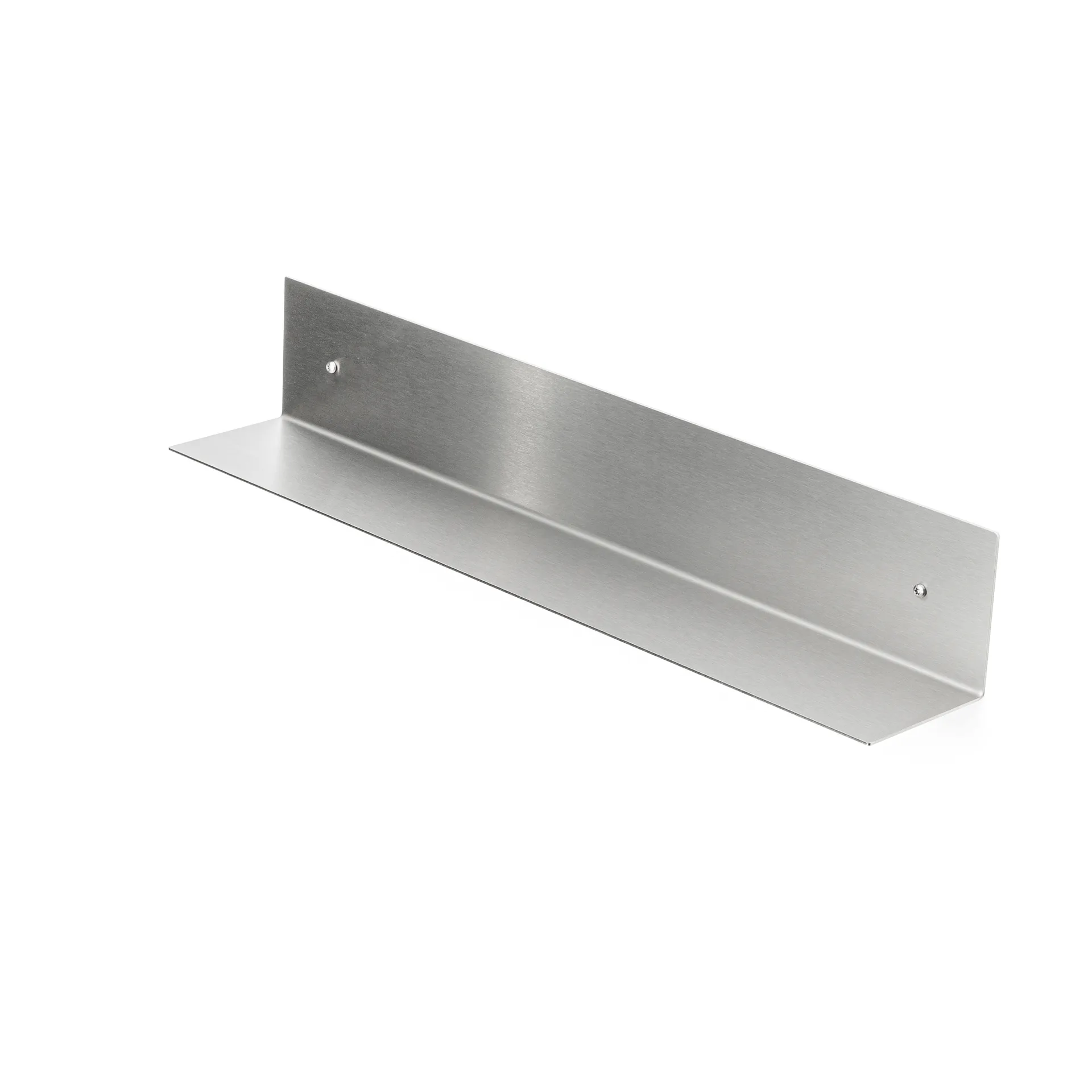 Nichba étagère de salle de bain, Acier inoxydable brossé, 60 cm Nichba