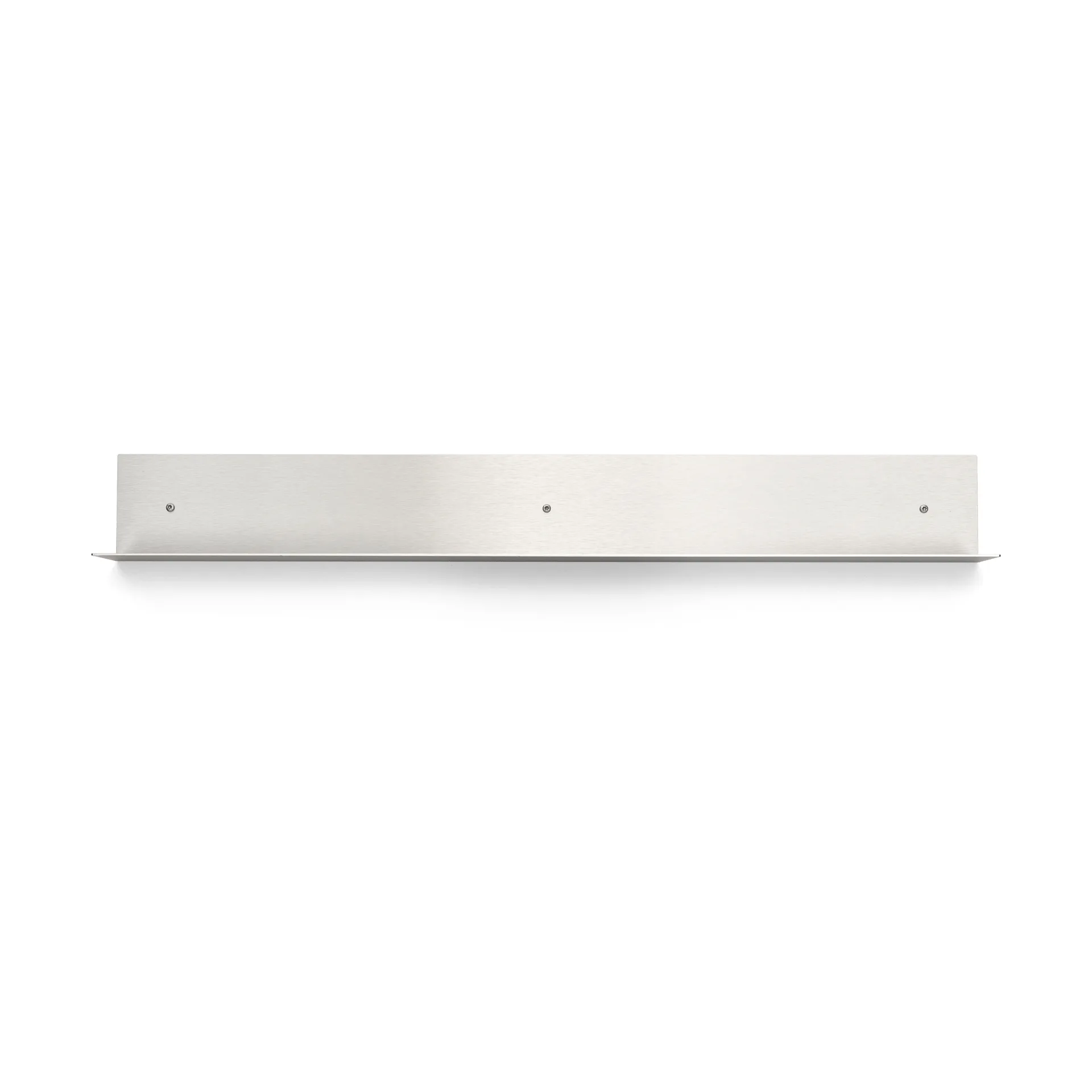 Nichba étagère de salle de bain, Acier inoxydable brossé, 80 cm Nichba