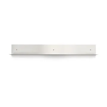 Nichba étagère de salle de bain - Acier inoxydable brossé, 80 cm - Nichba