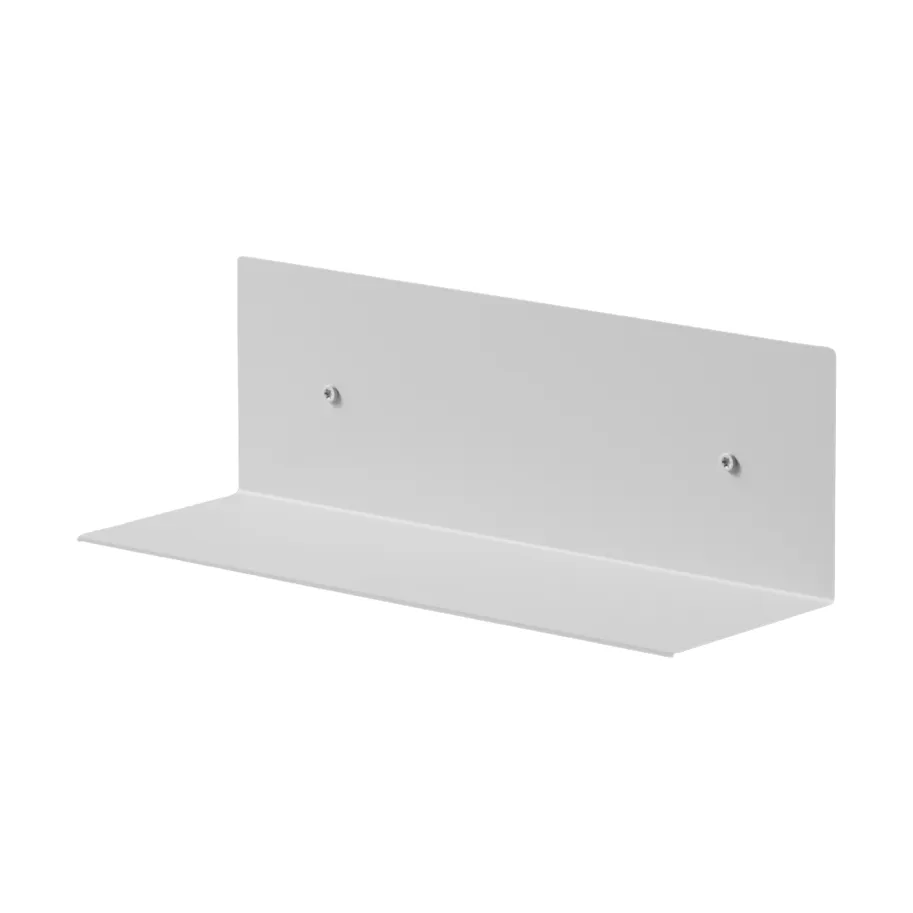 Nichba étagère de salle de bain, Blanc, 30 cm Nichba