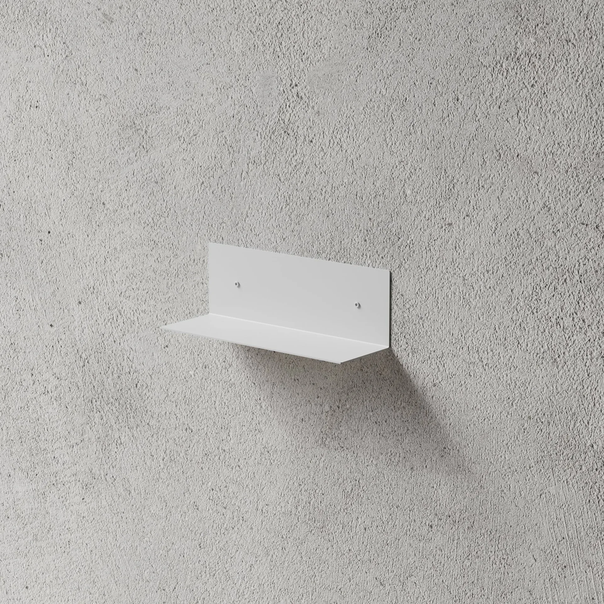 Nichba étagère de salle de bain, Blanc, 30 cm Nichba