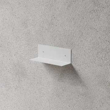 Nichba étagère de salle de bain - Blanc, 30 cm - Nichba