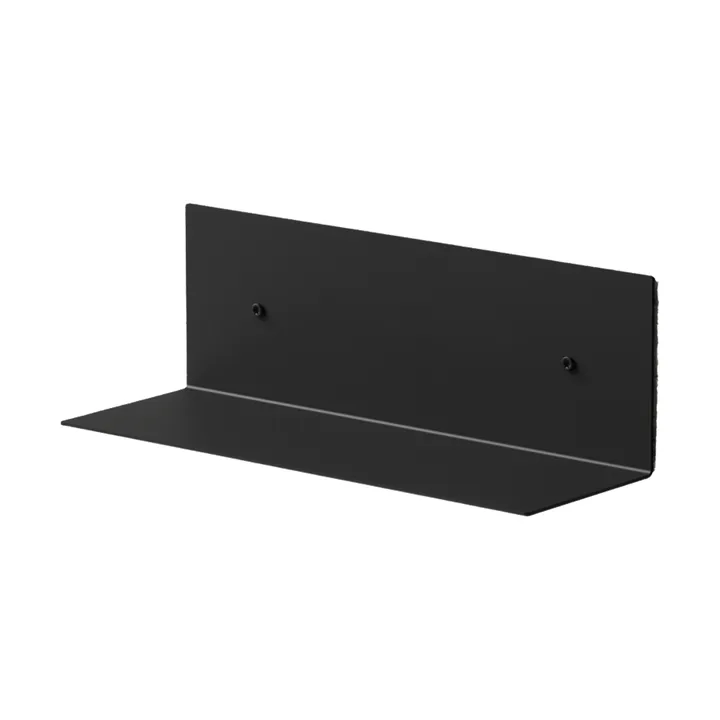 Nichba étagère de salle de bain - Noir, 30 cm - Nichba
