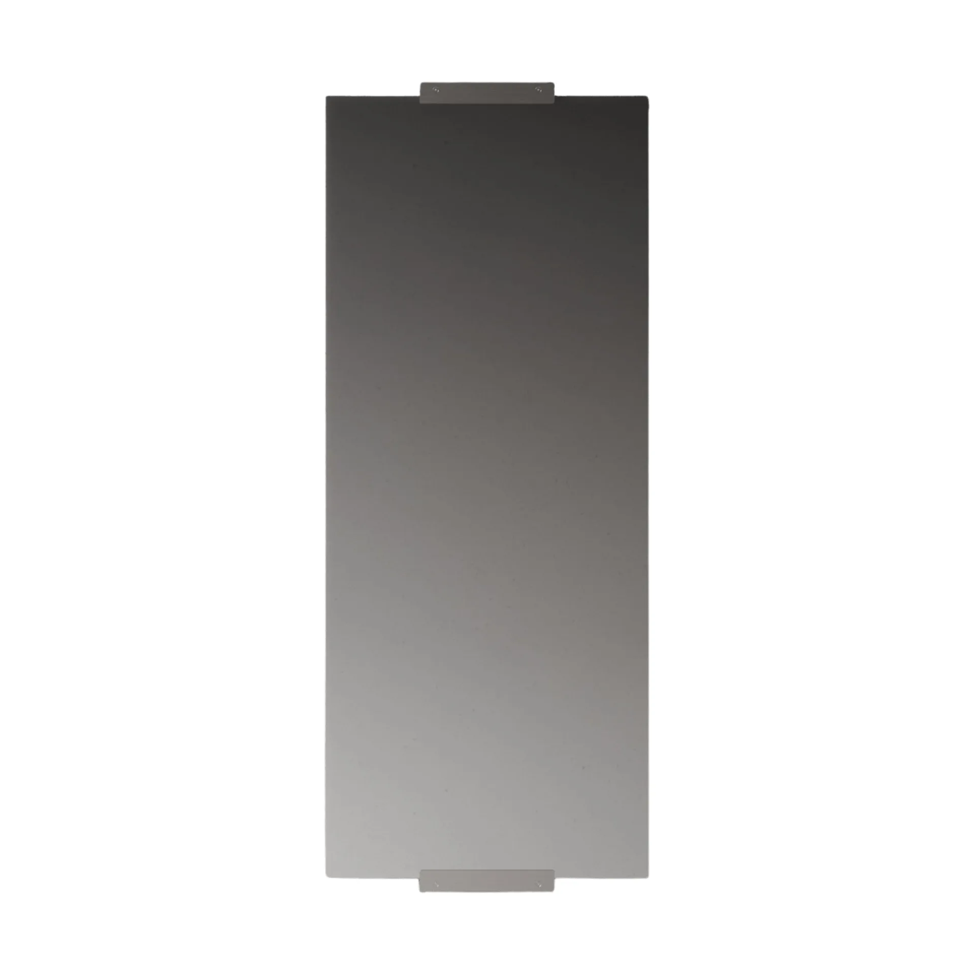 Nichba miroir mural, Acier inoxydable brossé, 145x60 cm Nichba