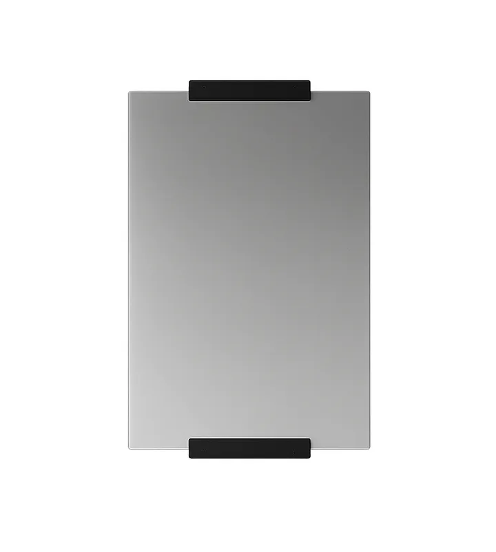 Nichba miroir mural - Noir, 70x50 cm - Nichba