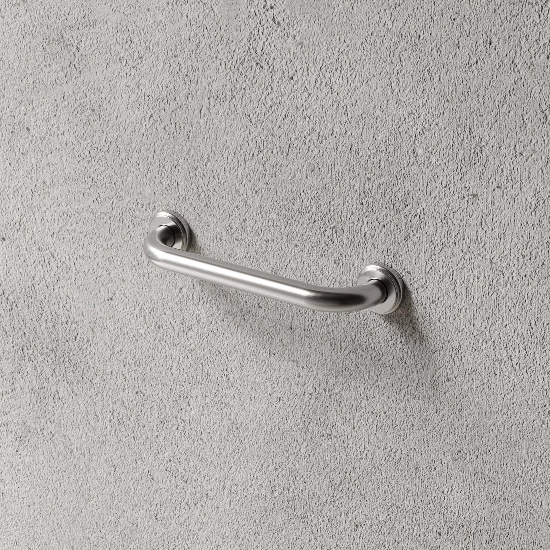 Nichba poignée de salle de bain, Acier inoxydable brossé Nichba