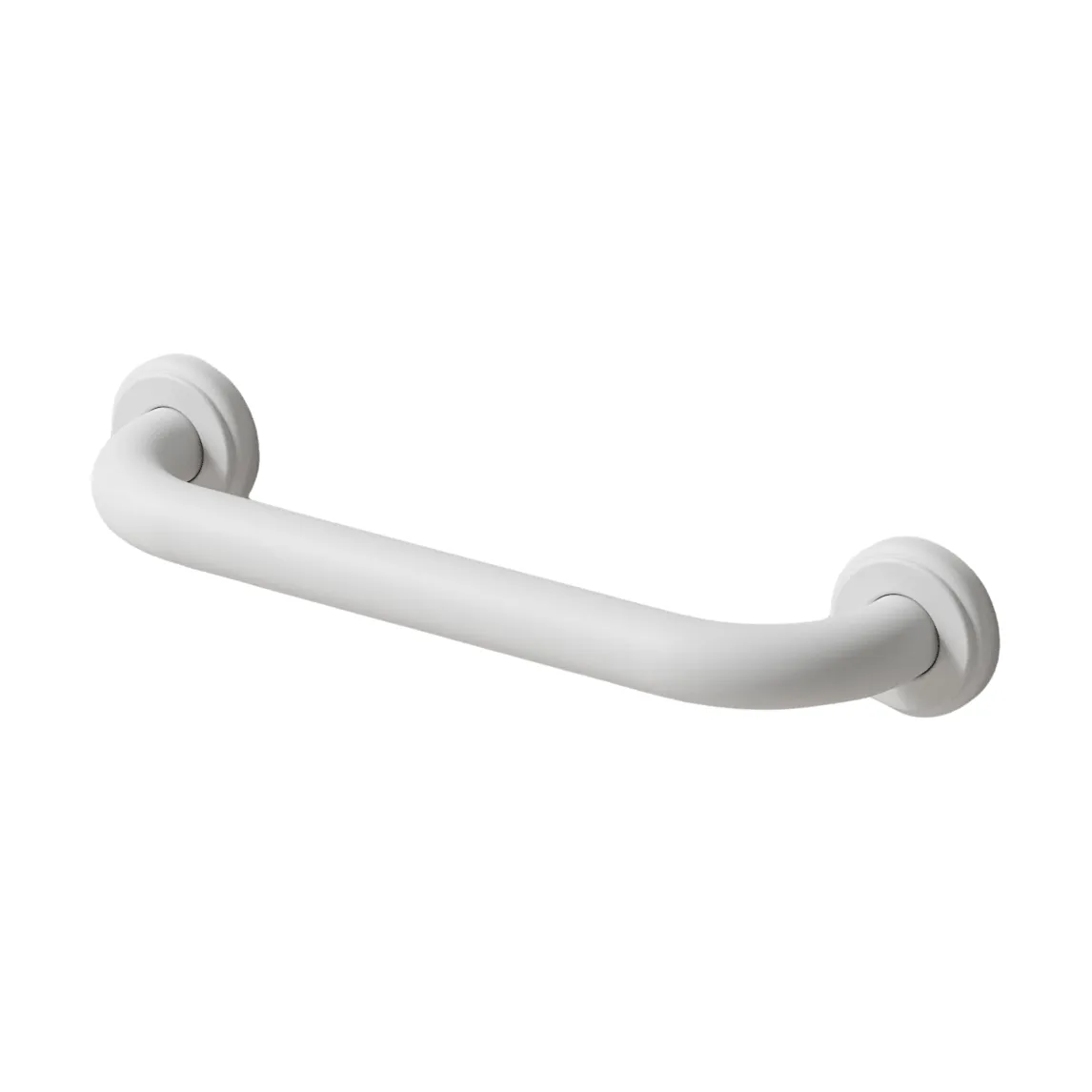Nichba poignée de salle de bain, Blanc Nichba