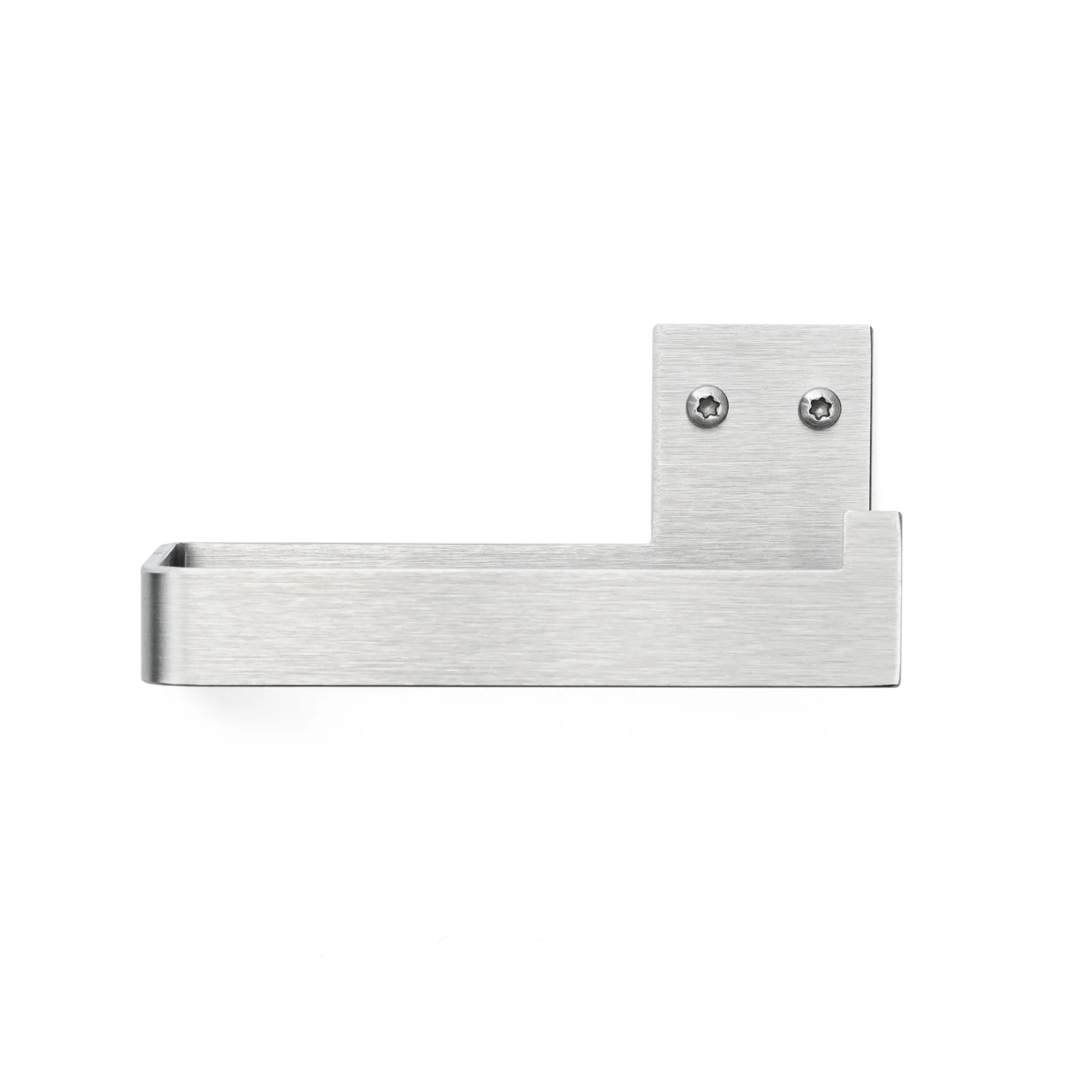 Nichba porte-papier toilette, Acier inoxydable brossé Nichba