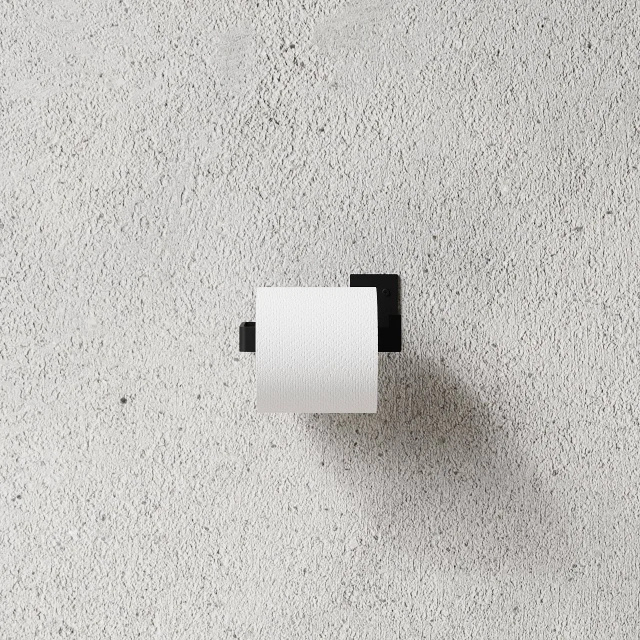 Nichba porte-papier toilette, Black Nichba