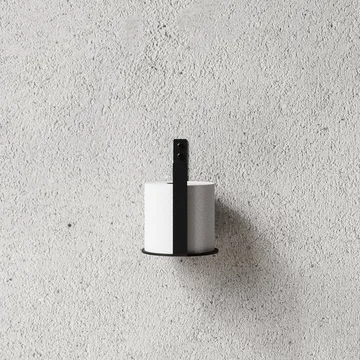 Nichba porte-papier toilette supplémentaire - Black - Nichba