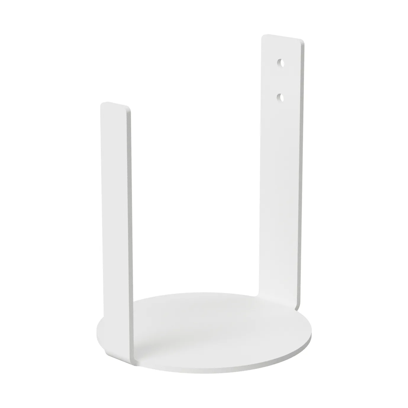 Nichba porte-papier toilette supplémentaire, Blanc Nichba