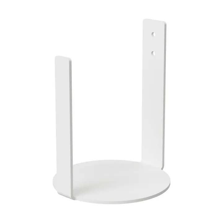 Nichba porte-papier toilette supplémentaire - Blanc - Nichba