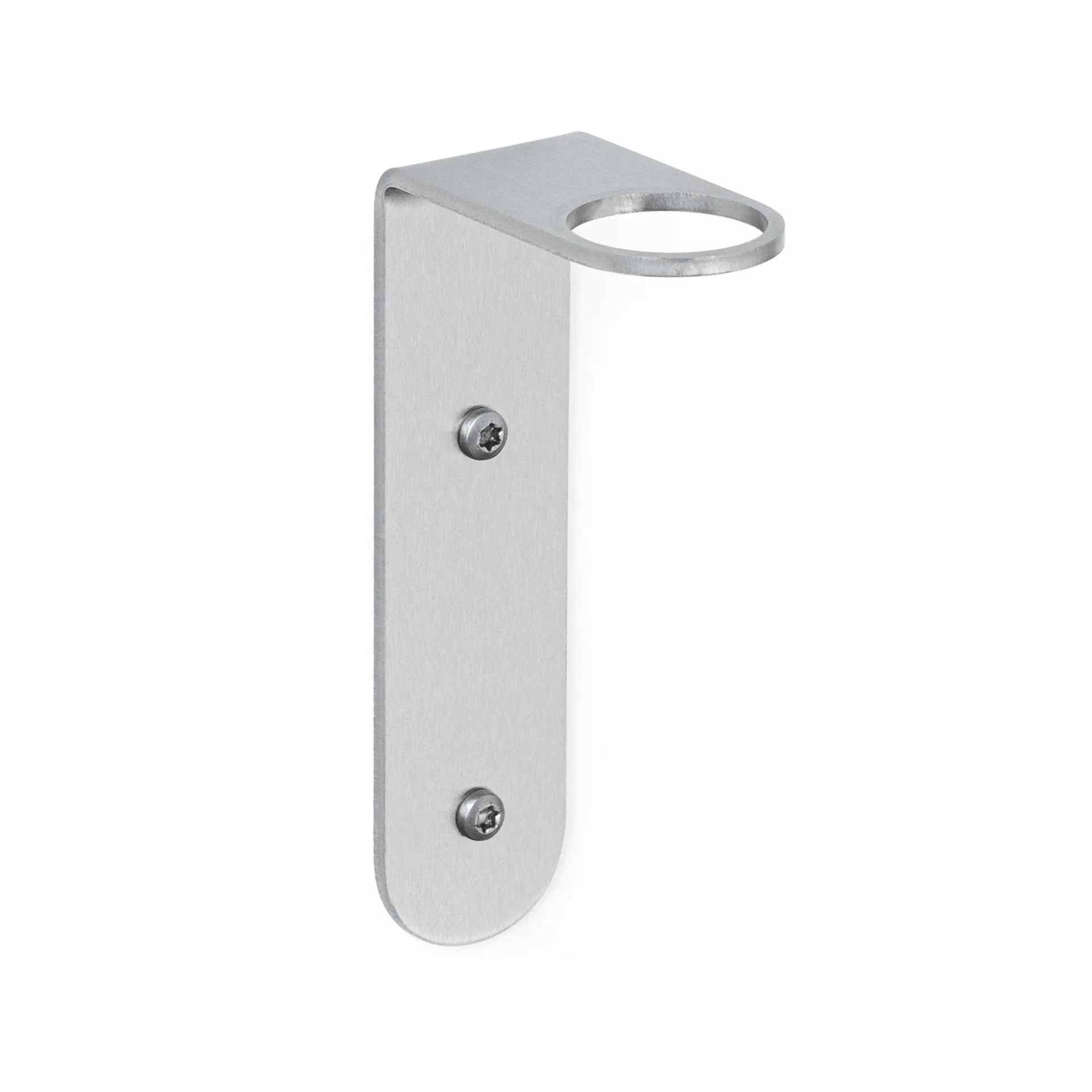 Nichba porte-savon, Acier inoxydable brossé, simple Nichba