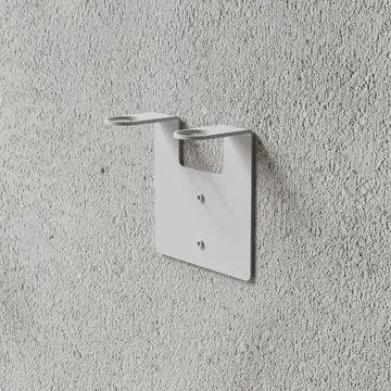 Nichba porte-savon - Blanc, double - Nichba