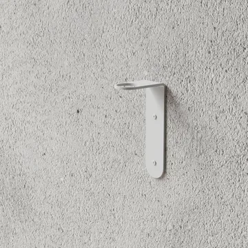 Nichba porte-savon - Blanc, simple - Nichba