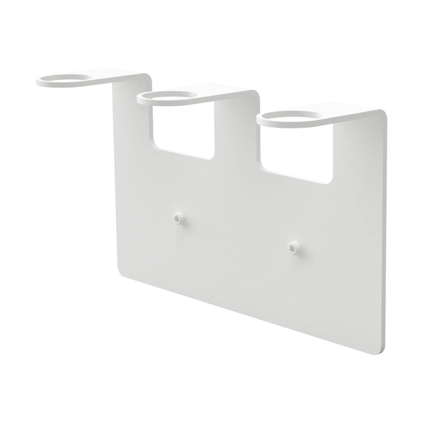 Nichba porte-savon, Blanc, triple Nichba