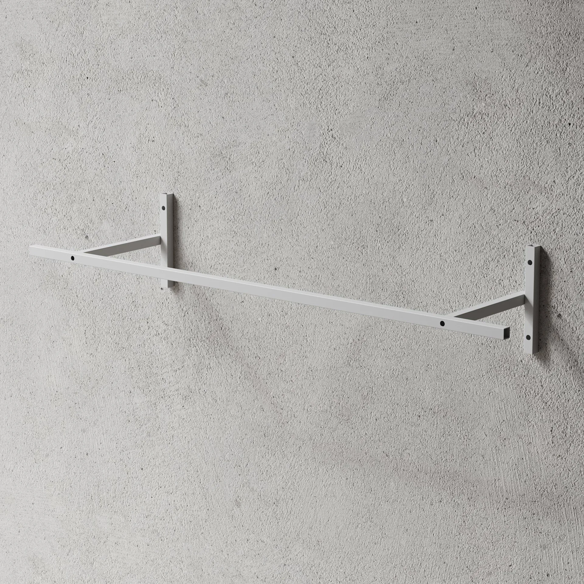 Nichba porte-vêtements, Blanc Nichba