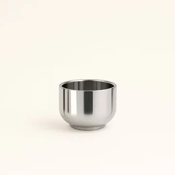 Nichba tasse à espresso - Acier inoxydable, Ø7 cm - Nichba