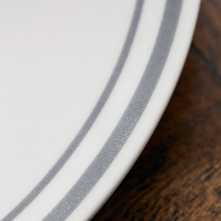 Assiette Bistro Ø23 cm Lot de 4 - Gris - Nicolas Vahé