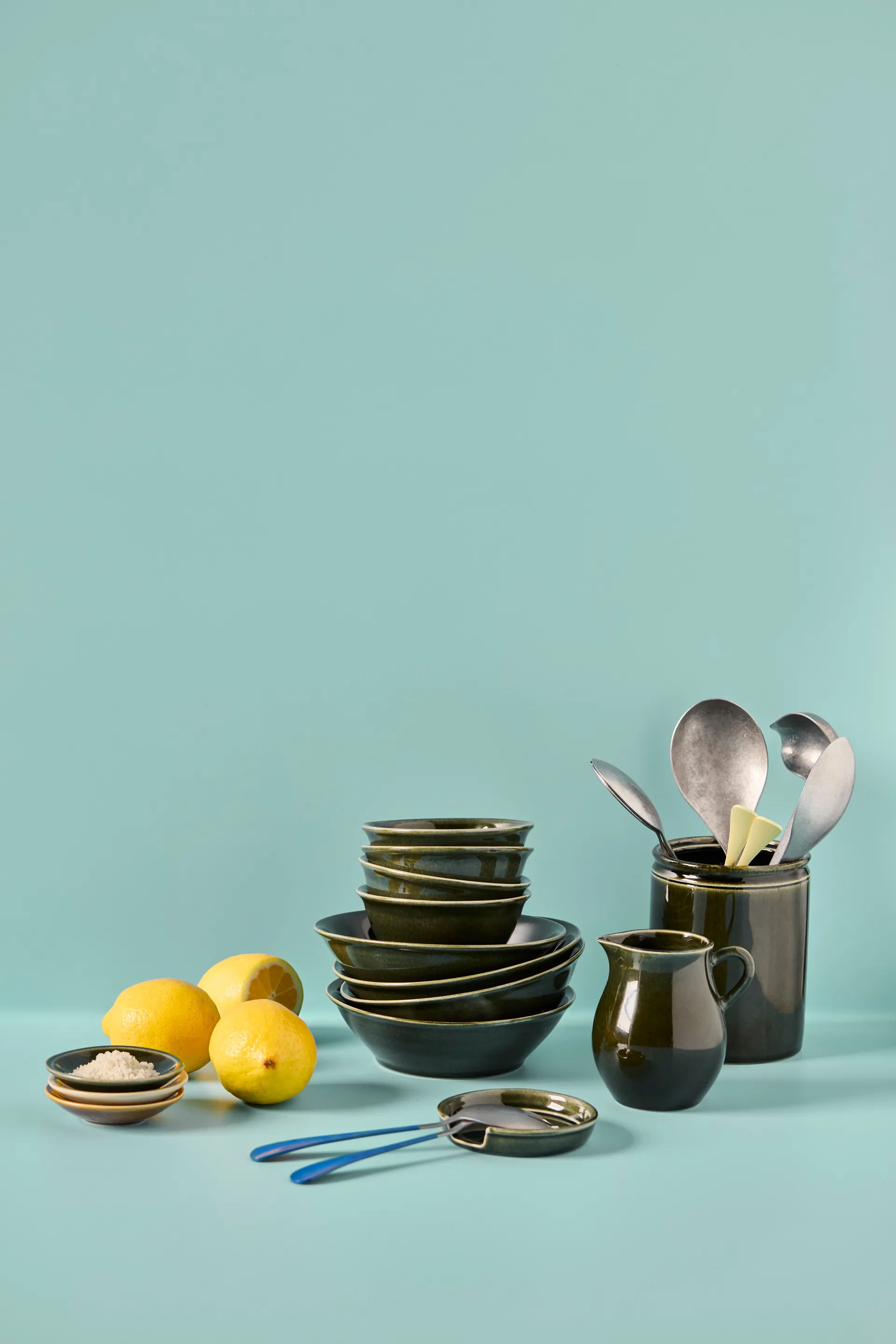 Bol Hala Ø12 cm, lot de 4, Vert Nicolas Vahé