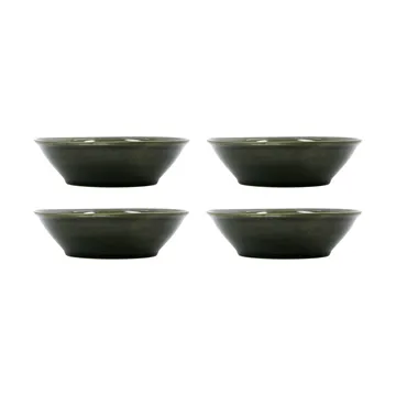 Bol Hala Ø17 cm lot de 4 - Vert - Nicolas Vahé