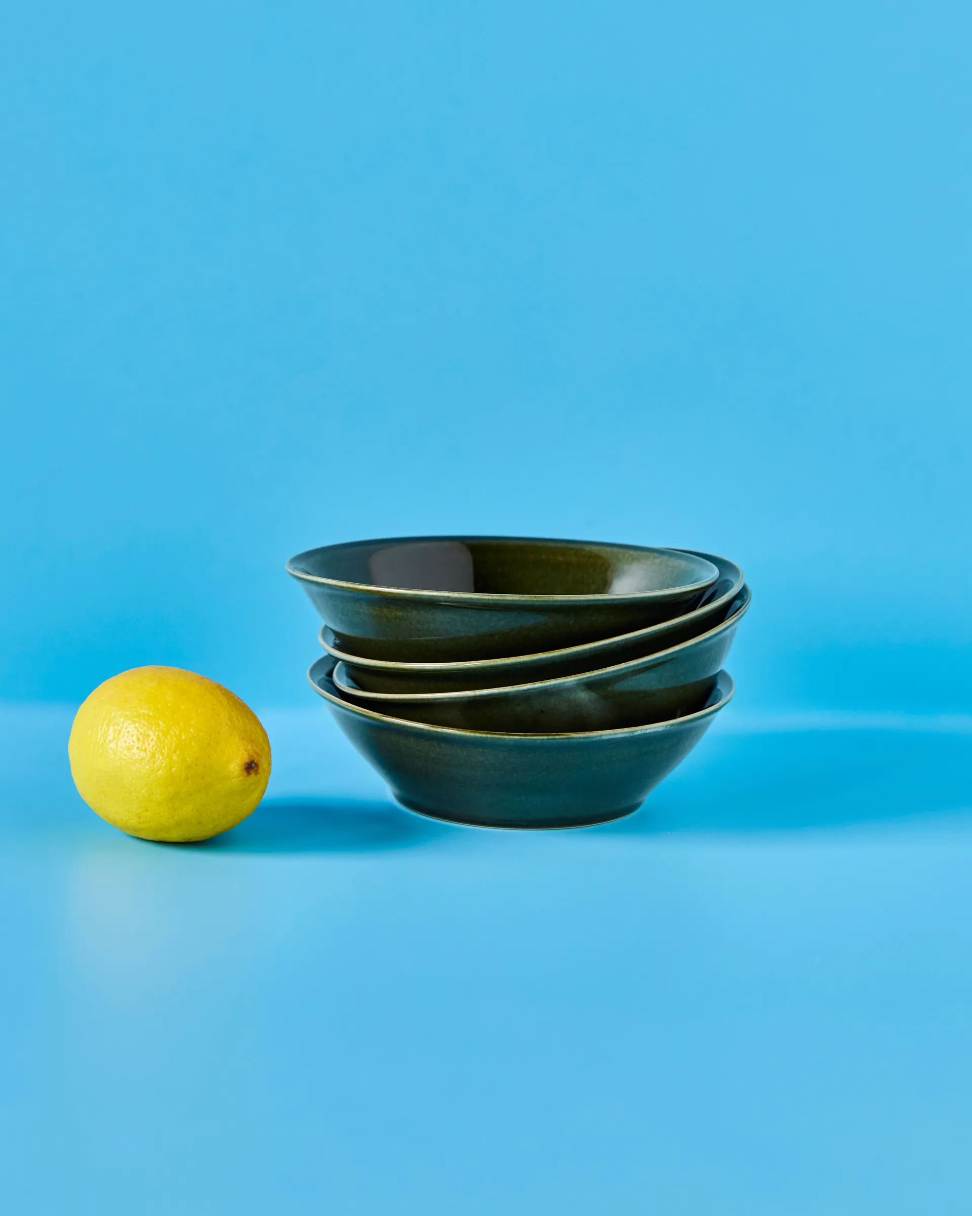 Bol Hala Ø17 cm lot de 4, Vert Nicolas Vahé