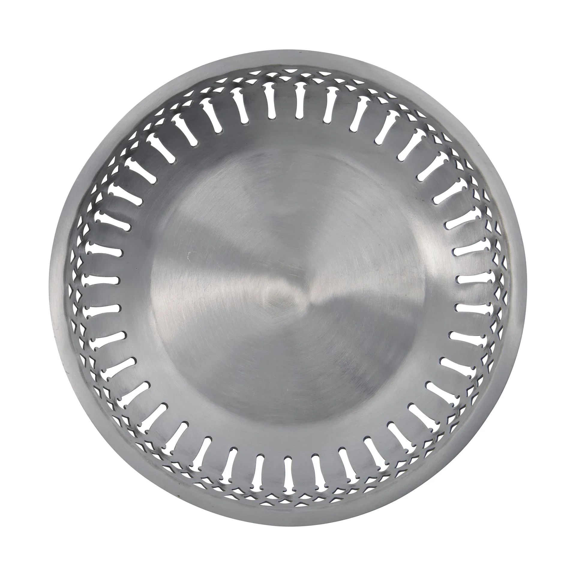 Corbeille à pain Nicolas Vahé, 2 pièces, Finition argent antique Nicolas Vahé