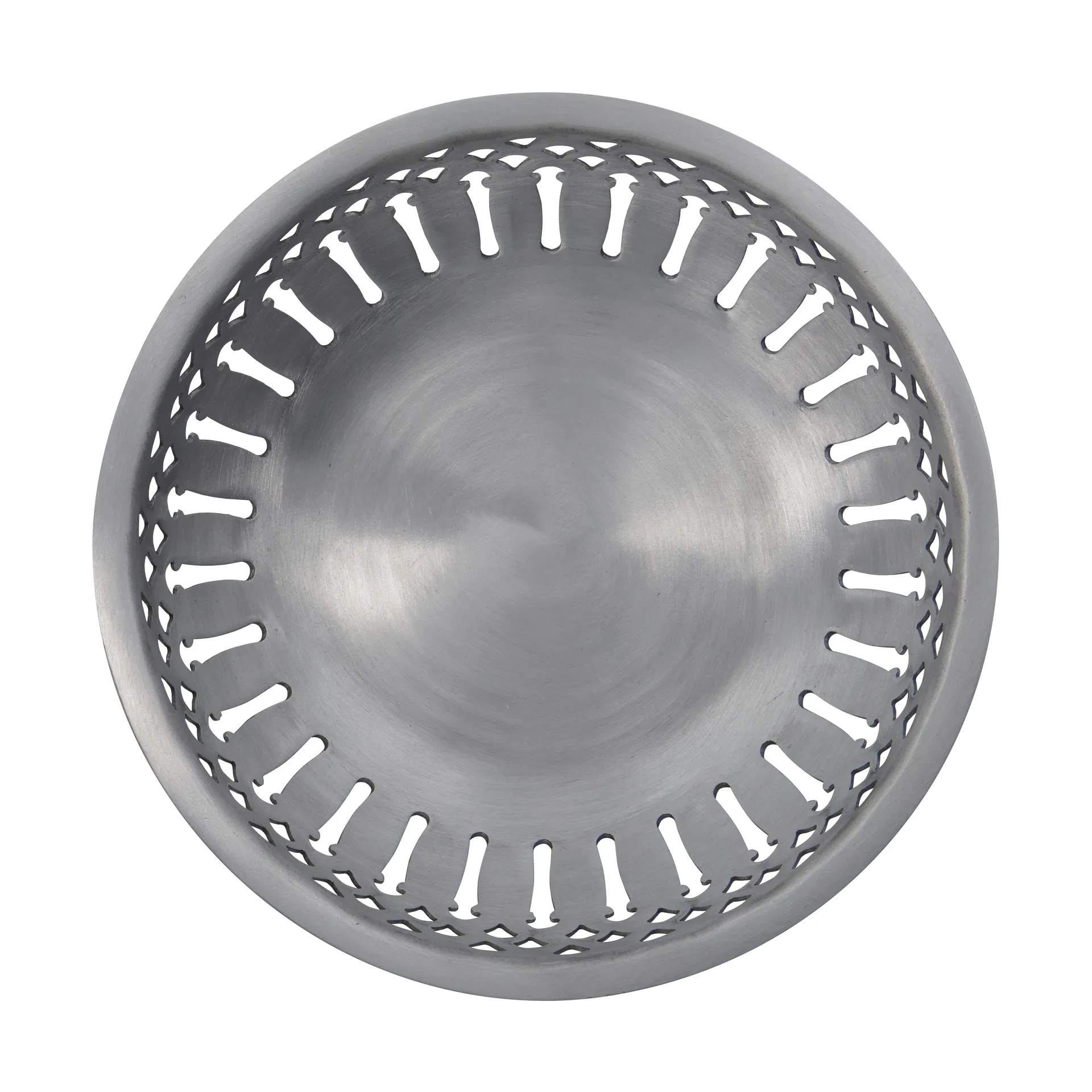 Corbeille à pain Nicolas Vahé, 2 pièces, Finition argent antique Nicolas Vahé