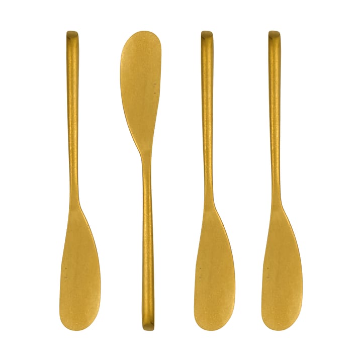 Couteau à beurre Nicolas Vahé, lot de 4 - Finition dorée antique - Nicolas Vahé
