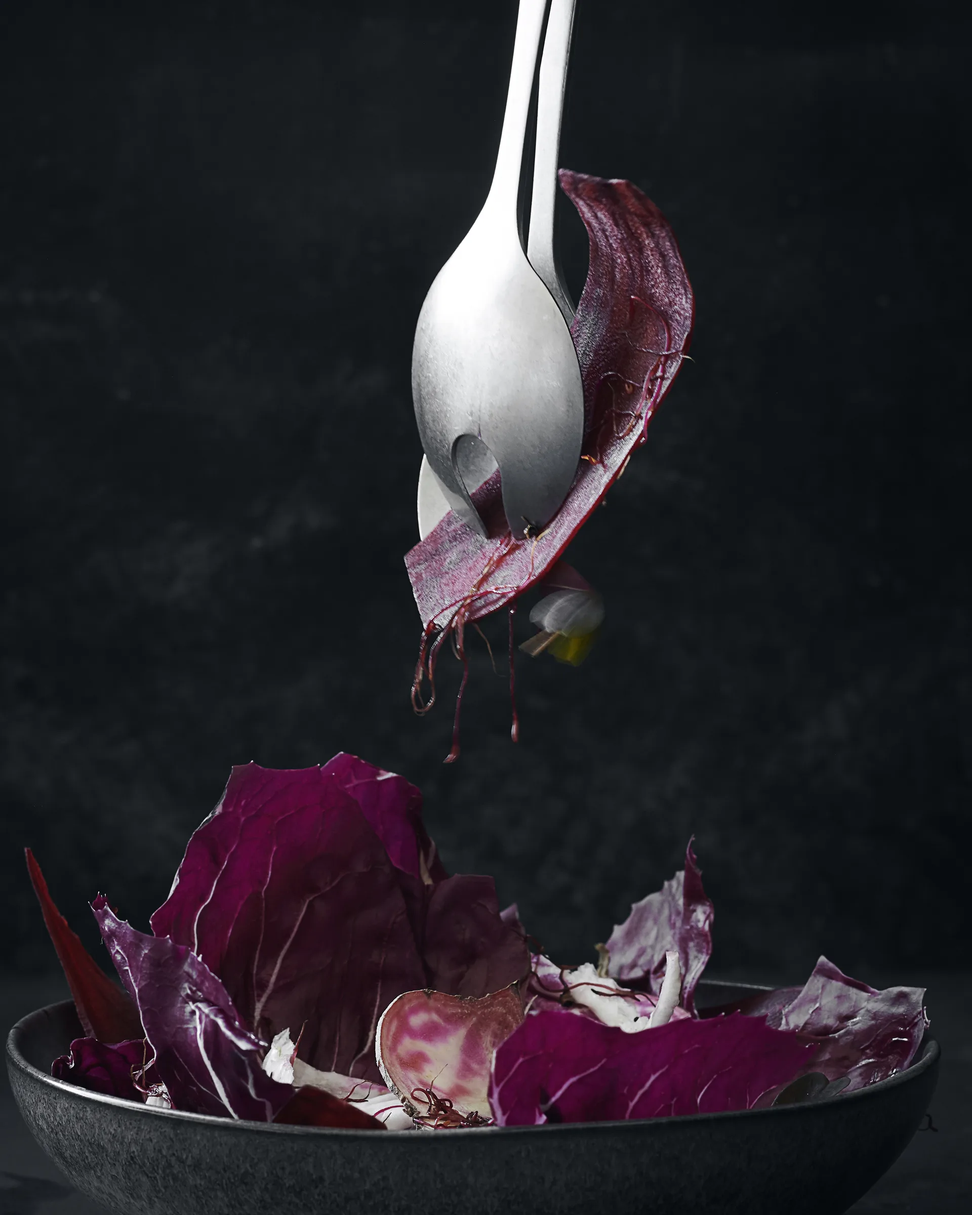 Couverts à salade en acier inoxydable Nicolas Vahé Daily, 26,5 cm Nicolas Vahé