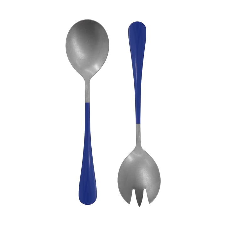 Couverts à salade Nicolas Vahé, 2 pièces - Bleu - Nicolas Vahé