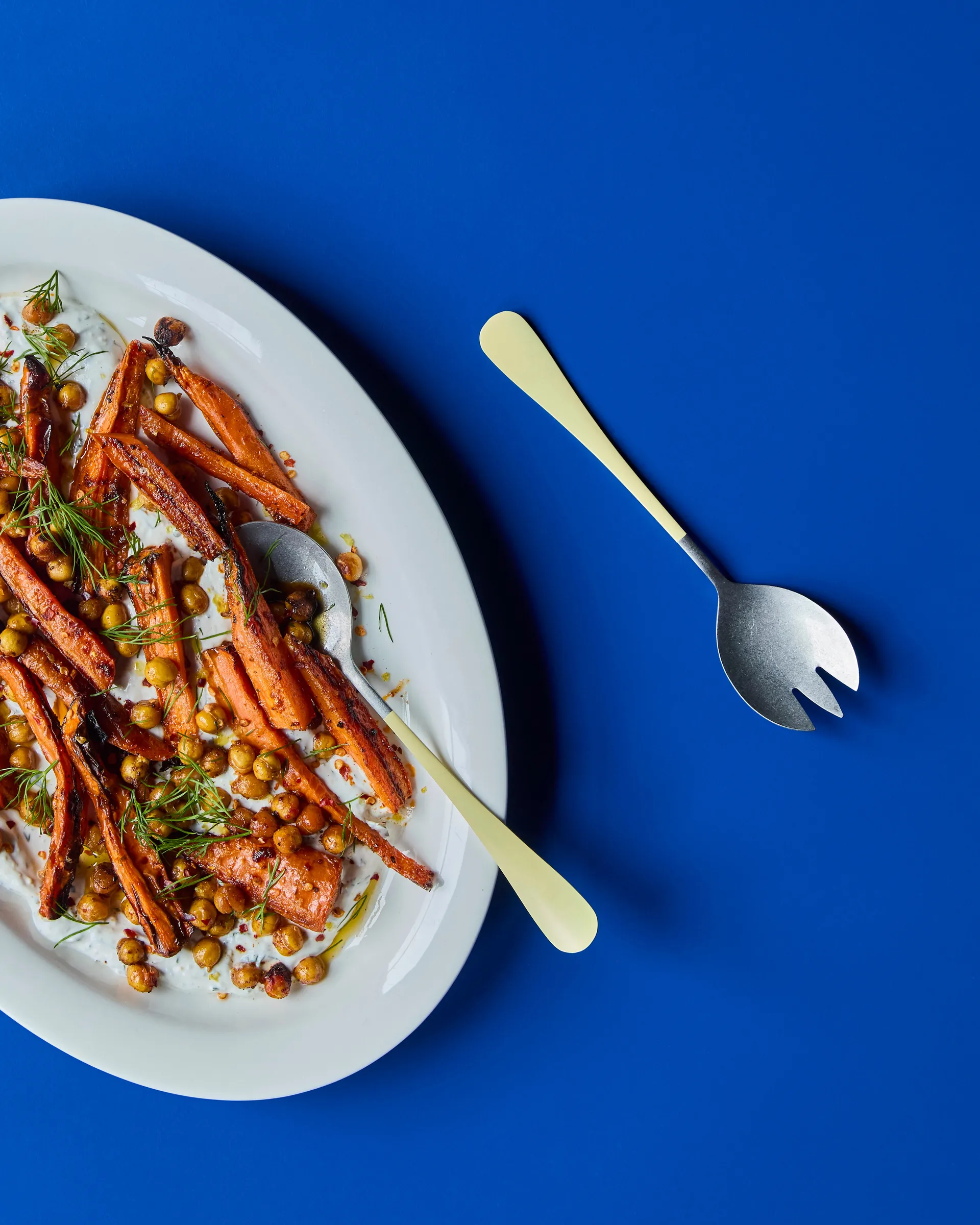 Couverts à salade Nicolas Vahé, 2 pièces, Jaune Nicolas Vahé