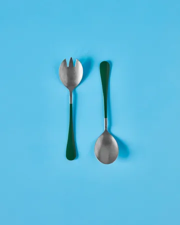 Couverts à salade Nicolas Vahé, 2 pièces - Vert - Nicolas Vahé