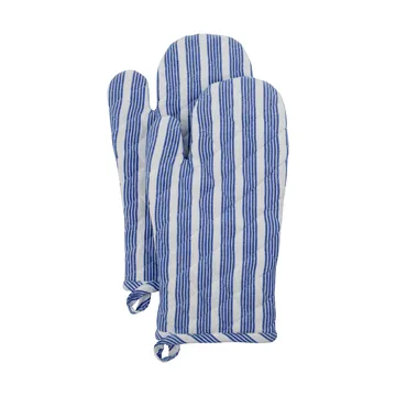 Gants de cuisine Chef, lot de 2 - Bleu - Nicolas Vahé