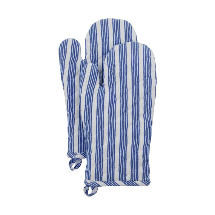 Gants de cuisine Chef, lot de 2 - Bleu - Nicolas Vahé